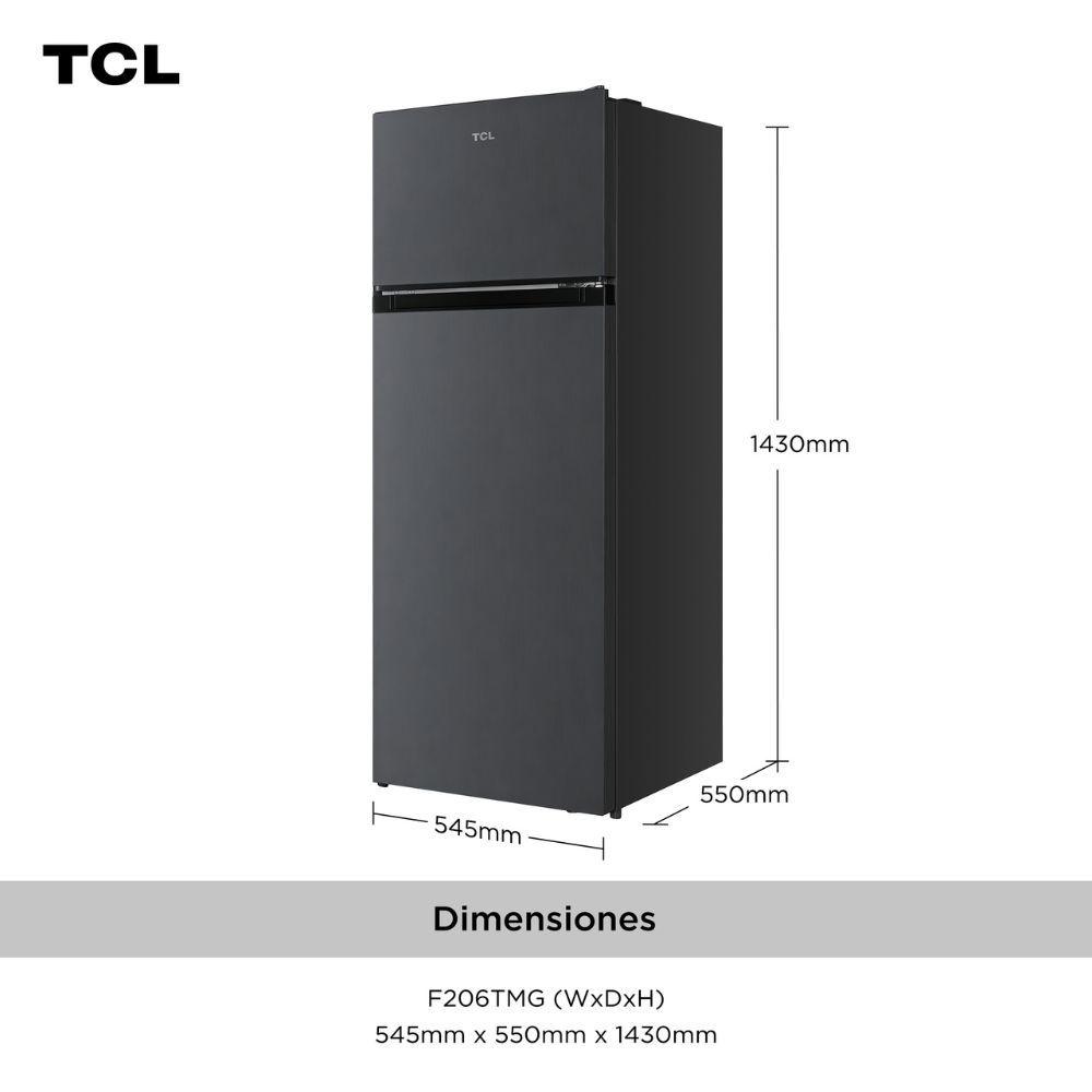 Refrigerador Top Mount Frío Directo 206 Litros F206TMG-5