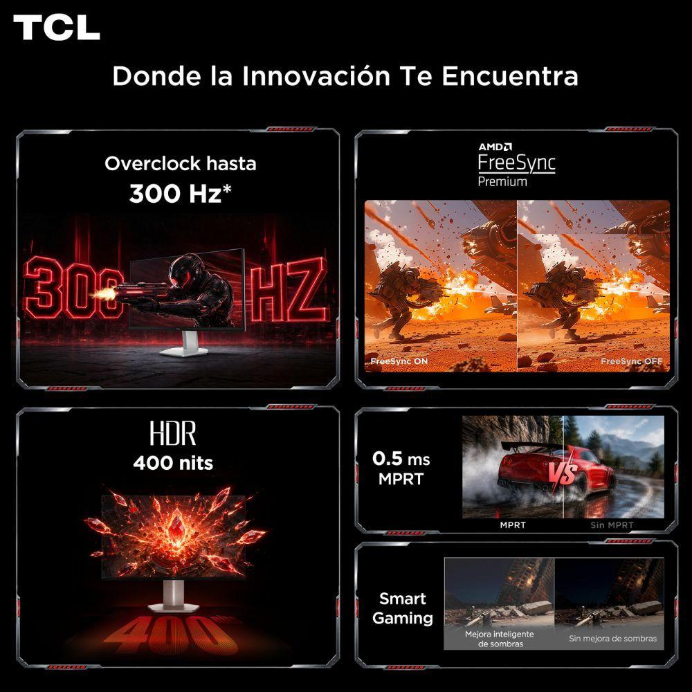 Monitor Gamer TCL 27P1AD FHD 280Hz-1