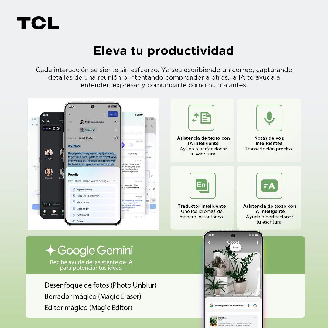 Smartphone TCL 60 NXTPAPER ULTRA 512GB + Lápiz + Flip Case-8