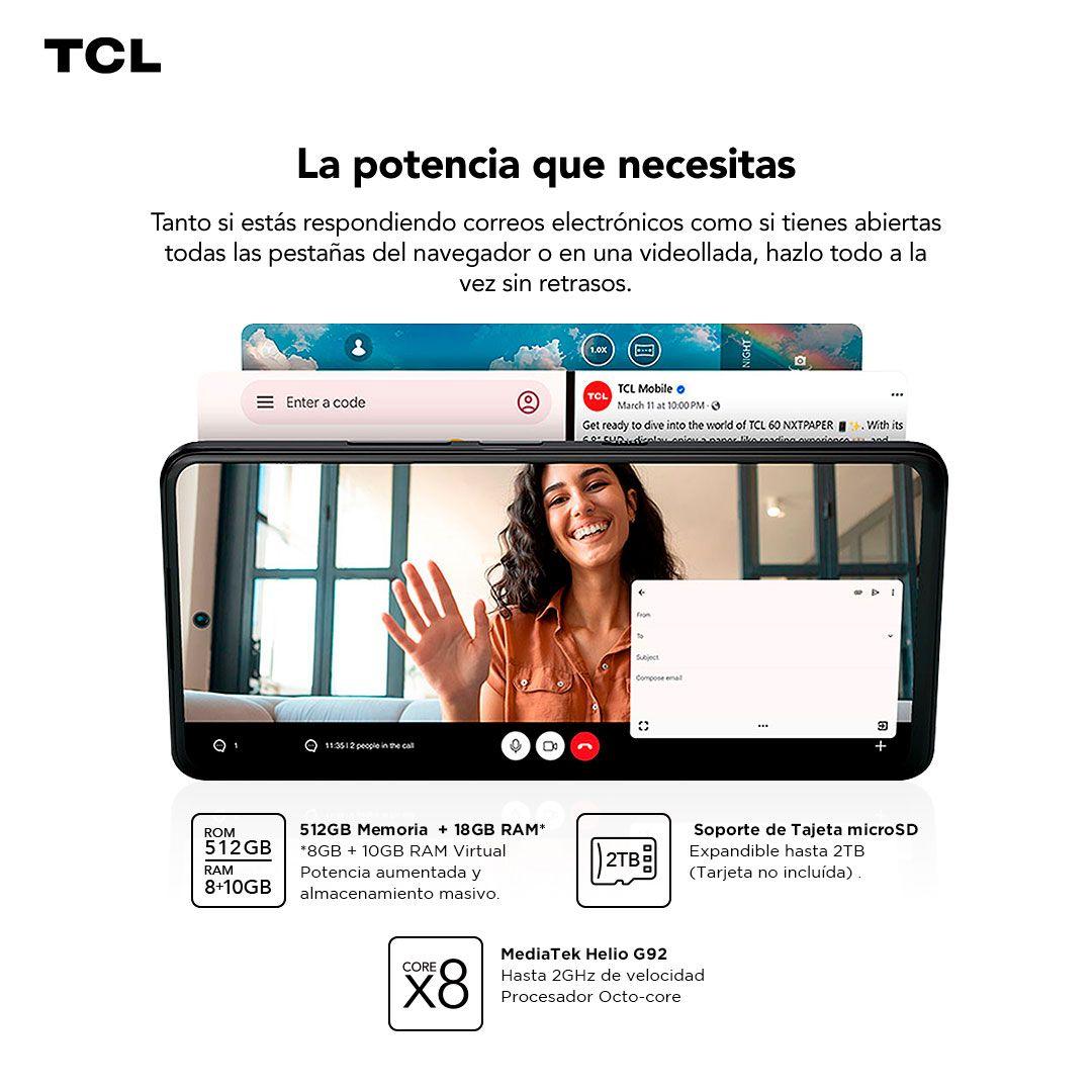 Smartphone TCL 60 NXTPAPER 512GB + Lápiz-9