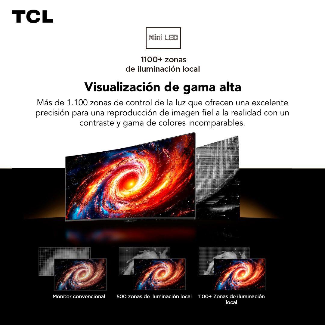 Monitor Gamer Curvo TCL 34" R83Q WQHD 170Hz QD-MiniLED 1ms-2
