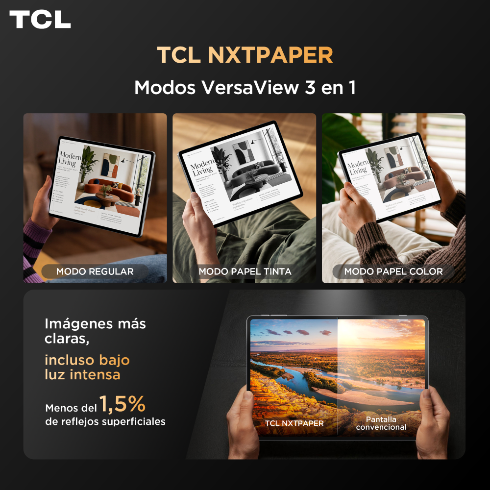 TAB A1 NXTPAPER 256GB / 6GB Octa Core 11" 2.1k 90Hz + Lapiz + Funda-2