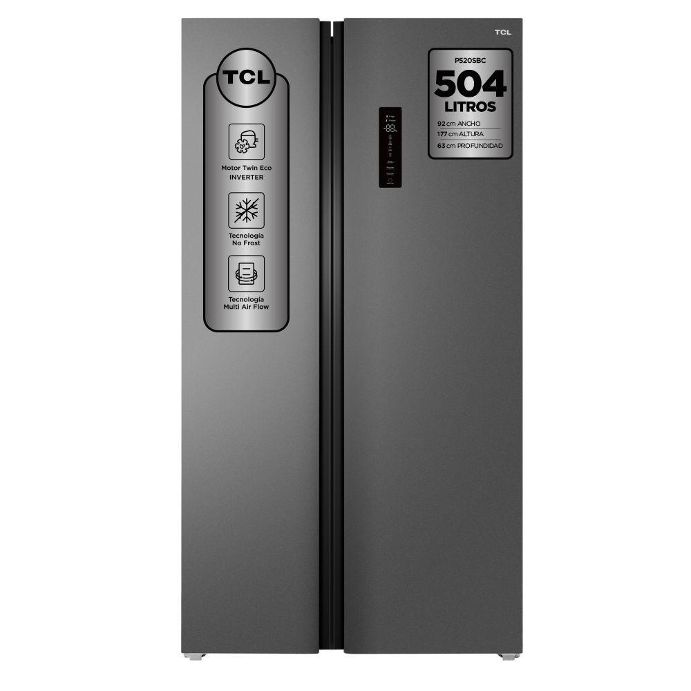 Refrigerador Side By Side TCL 504L P520SBC-0