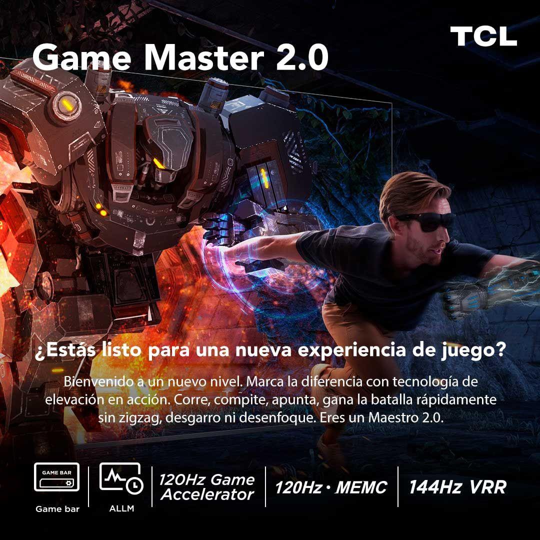 QLED 65" TCL 65C745 4K HDR Smart TV Google TV-4