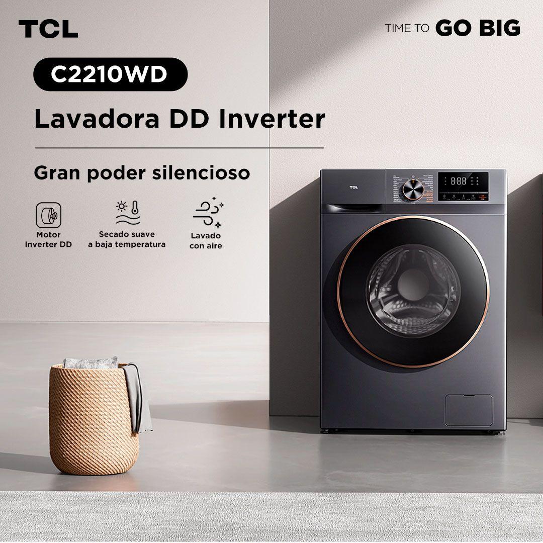 Lavadora Secadora Frontal TCL 10Kg/7Kg C2210WD-2
