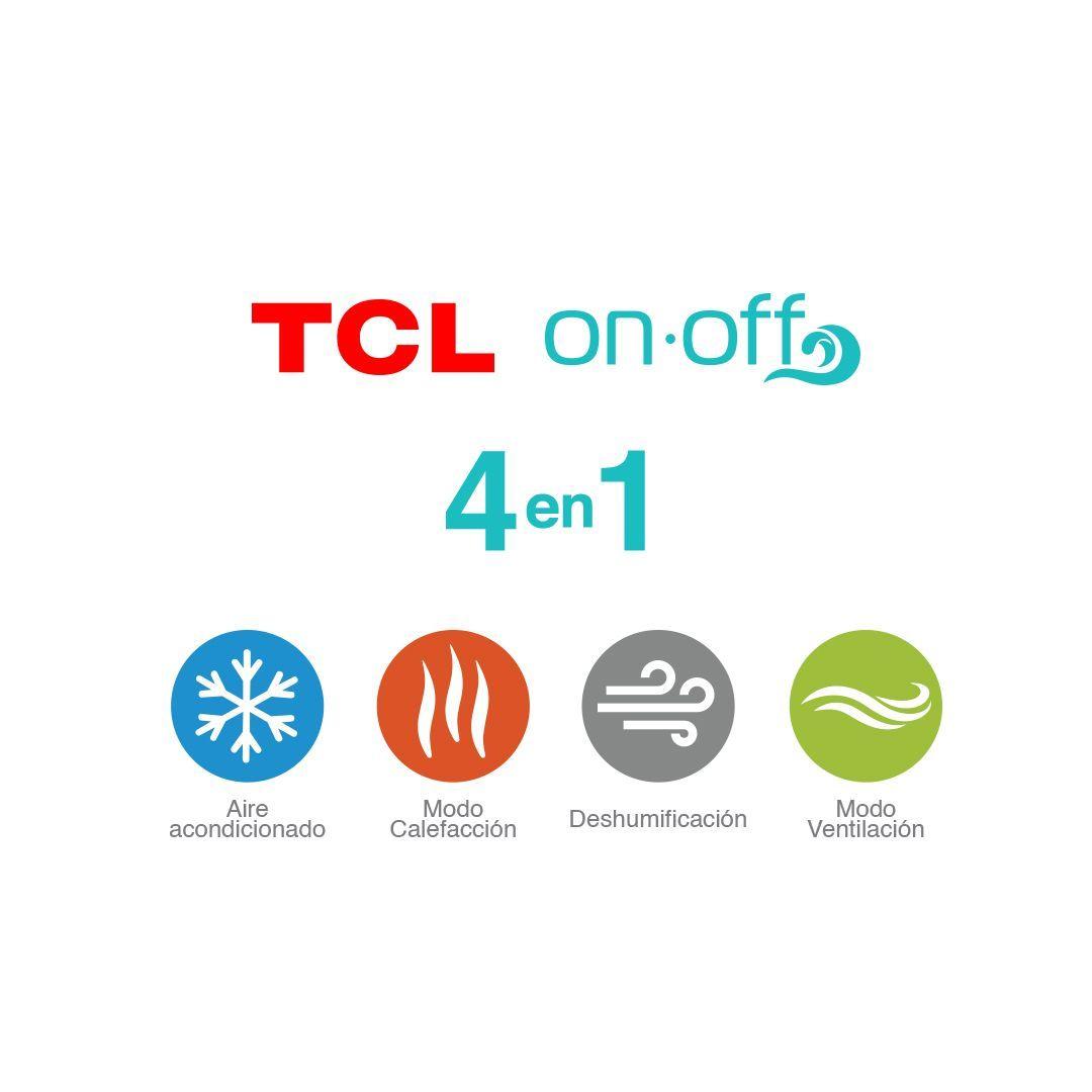 Aire Acondicionado Frio-Calor Split TCL 24000 BTU 4en1-11