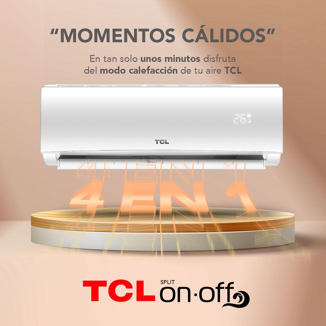 Aire Acondicionado Frio-Calor Split TCL 24000 BTU 4en1-2