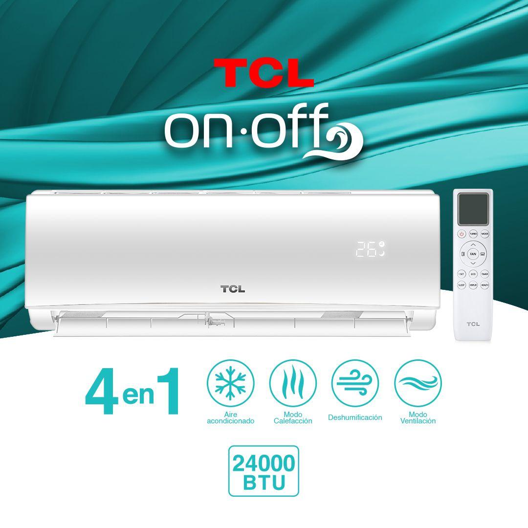 Aire Acondicionado Frio-Calor Split TCL 24000 BTU 4en1-7