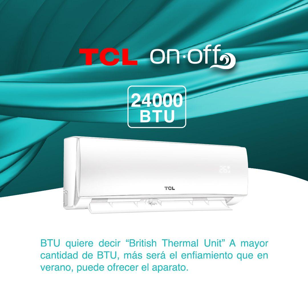 Aire Acondicionado Frio-Calor Split TCL 24000 BTU 4en1-8