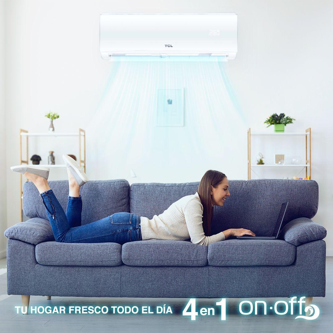 Aire Acondicionado Frio-Calor Split TCL 24000 BTU 4en1-9