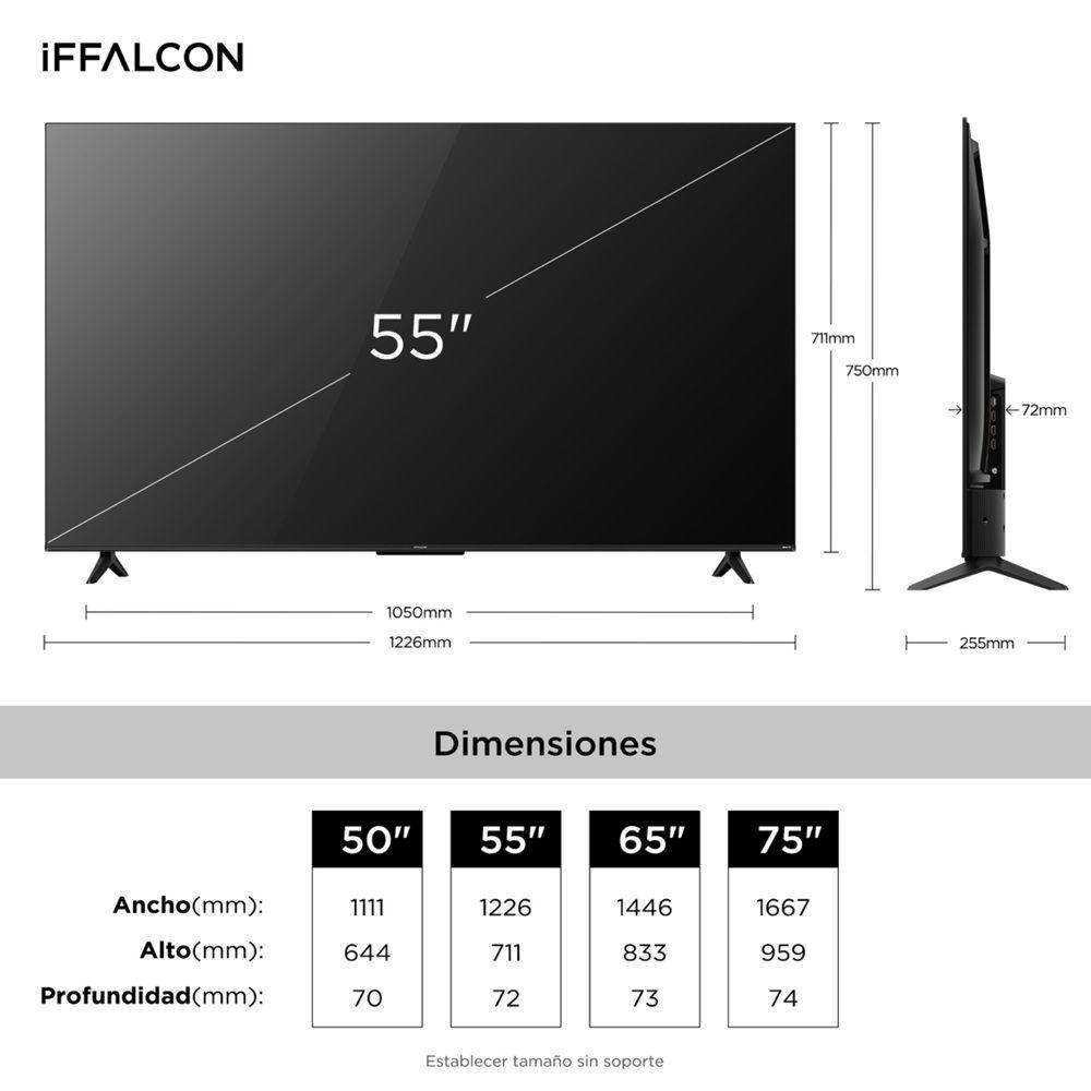Smart TV iFFALCON Roku TV 55" UHD U65R-2