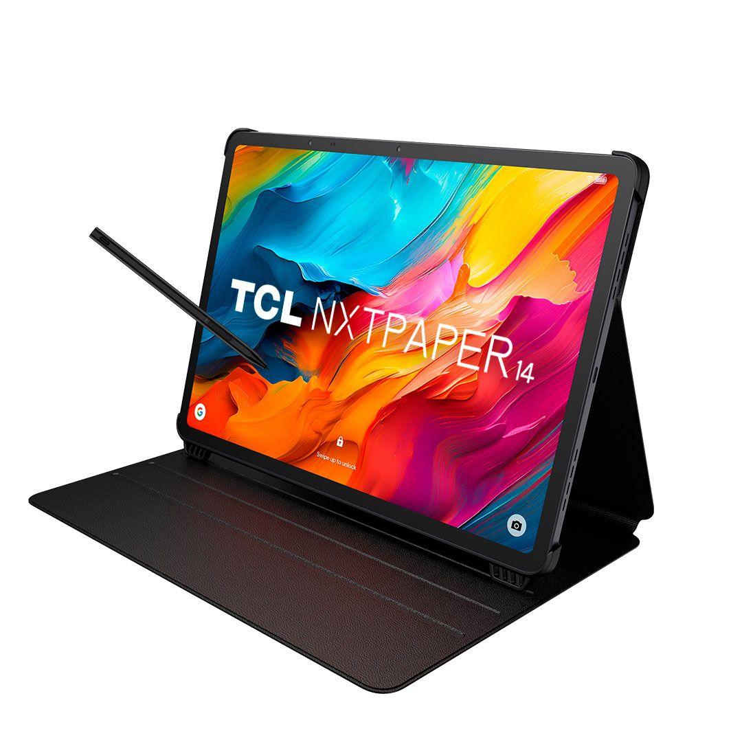 Tablet TCL NXTPAPER 14 256GB + Lápiz + Flip Case-0