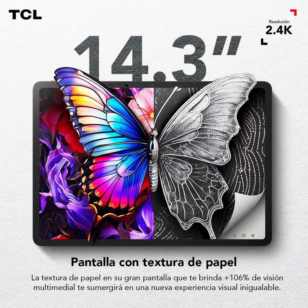 Tablet TCL NXTPAPER 14 256GB + Lápiz + Flip Case-2