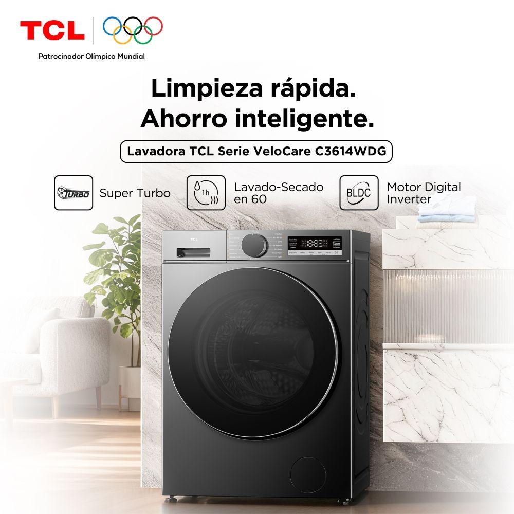Lavadora Secadora Frontal TCL 13.5Kg/8Kg C3614WDG-3