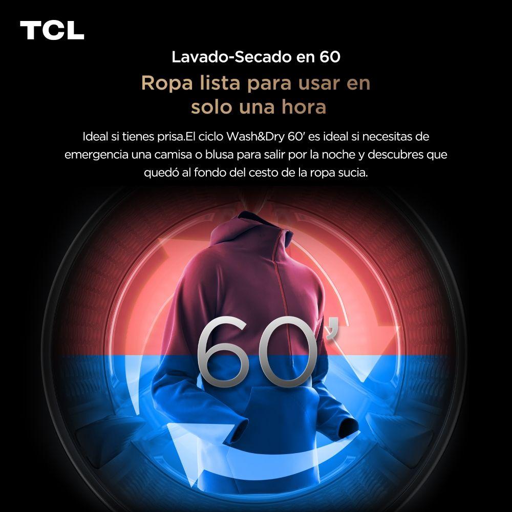 Lavadora Secadora Frontal TCL 13.5Kg/8Kg C3614WDG-5