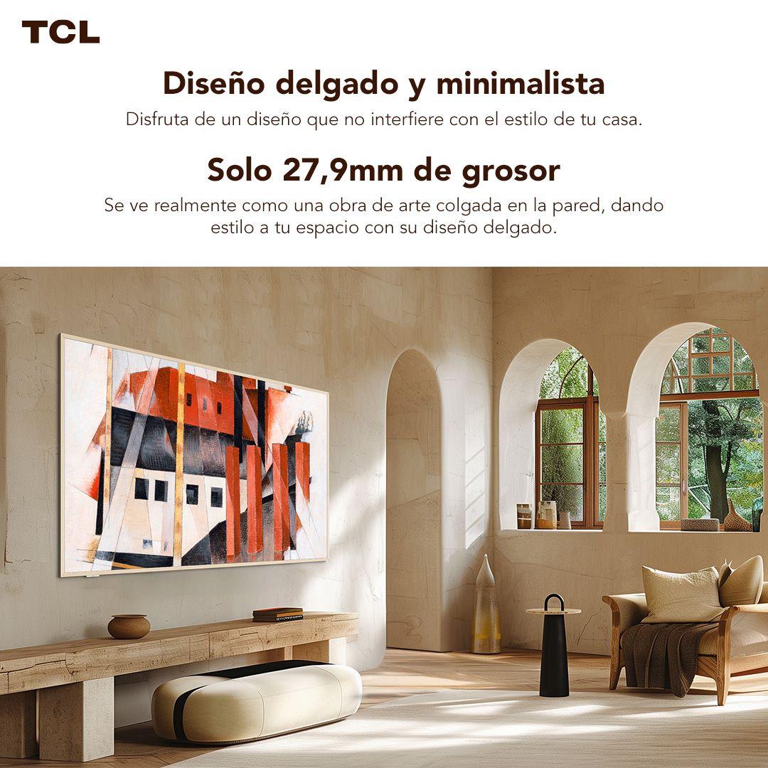 Smart TV TCL 85" QLED ART TV 85A300W-2
