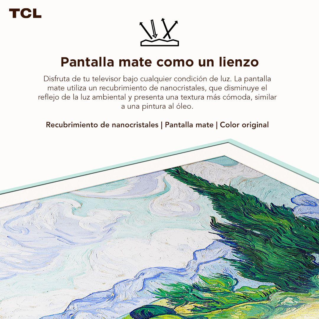 Smart TV TCL 85" QLED ART TV 85A300W-6