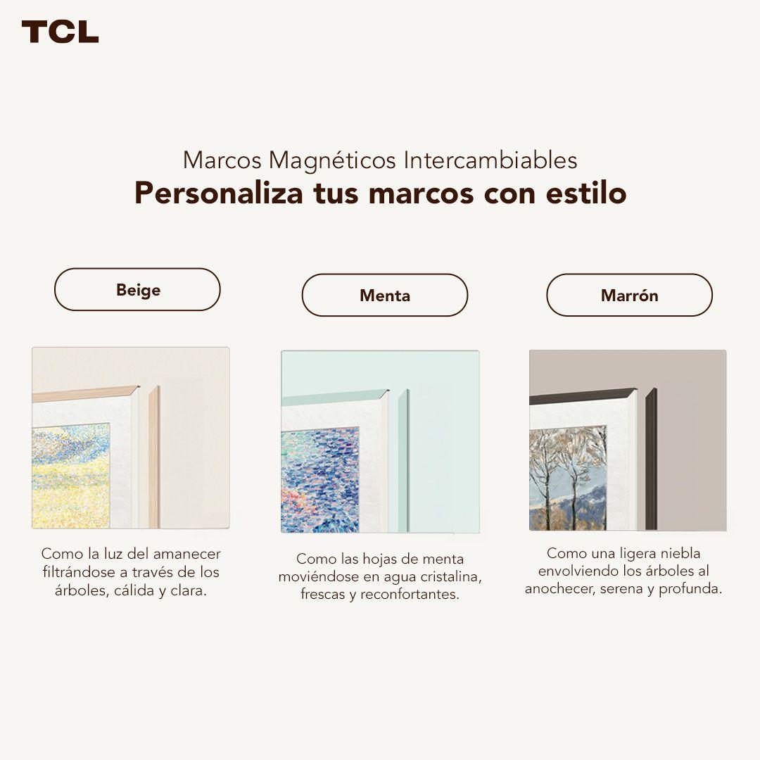 Smart TV TCL 85" QLED ART TV 85A300W-9