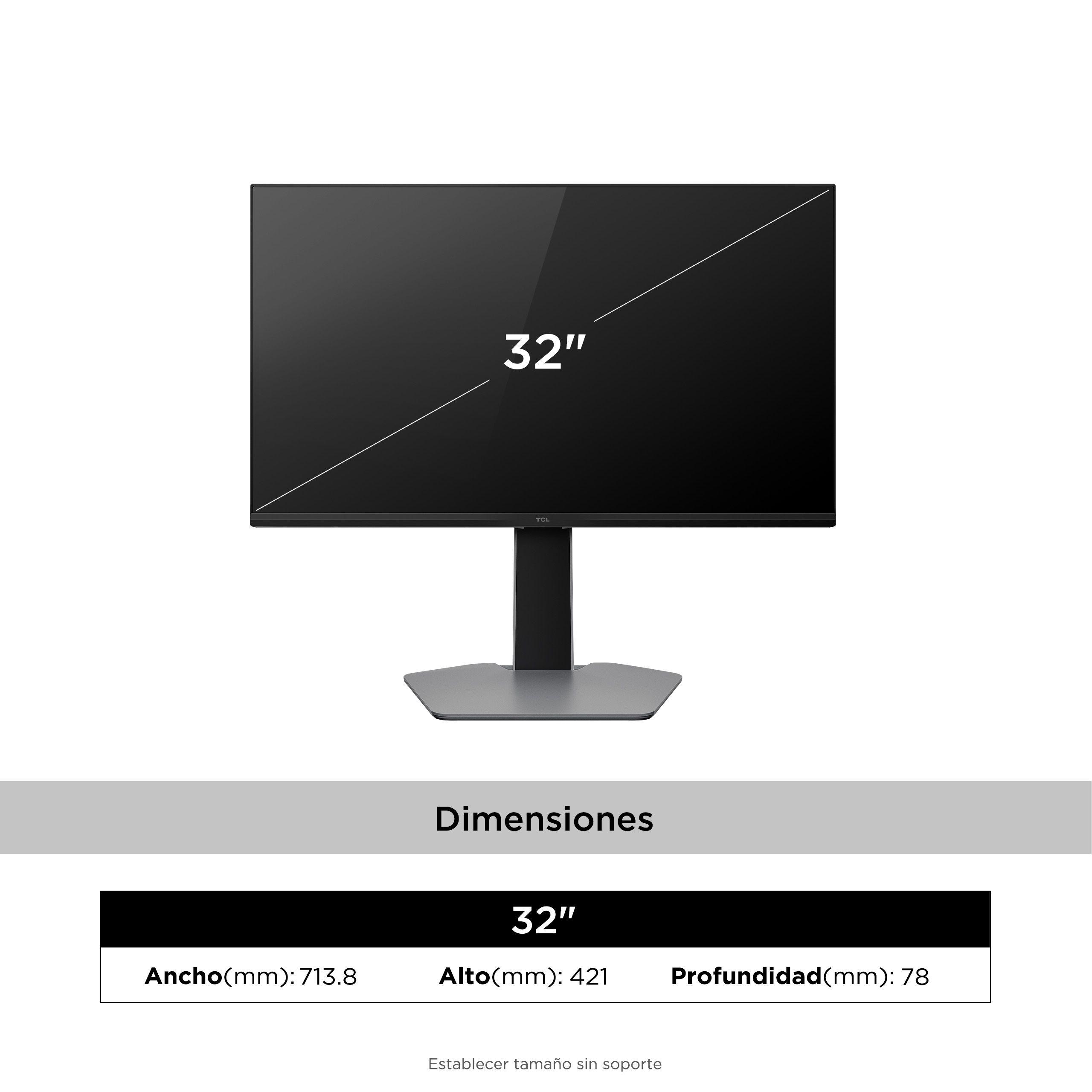 Monitor TCL 32" QD-Mini LED 32G64 QHD 180Hz-9