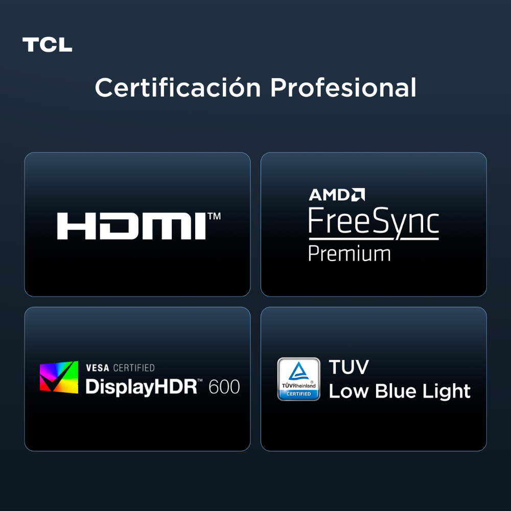 Monitor Gamer TCL 32" QD-Mini LED 32G64 QHD 180Hz-2