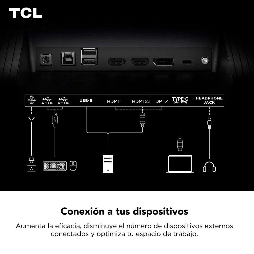 Monitor Gamer TCL 27" R83U 160Hz 4K QD-MiniLED 1ms-9