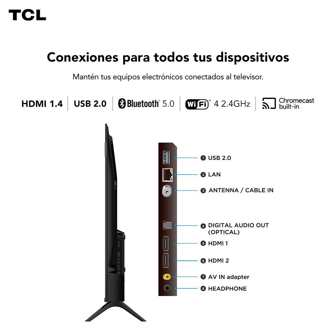 Smart TV 43" TCL FHD QLED 43S5K-8