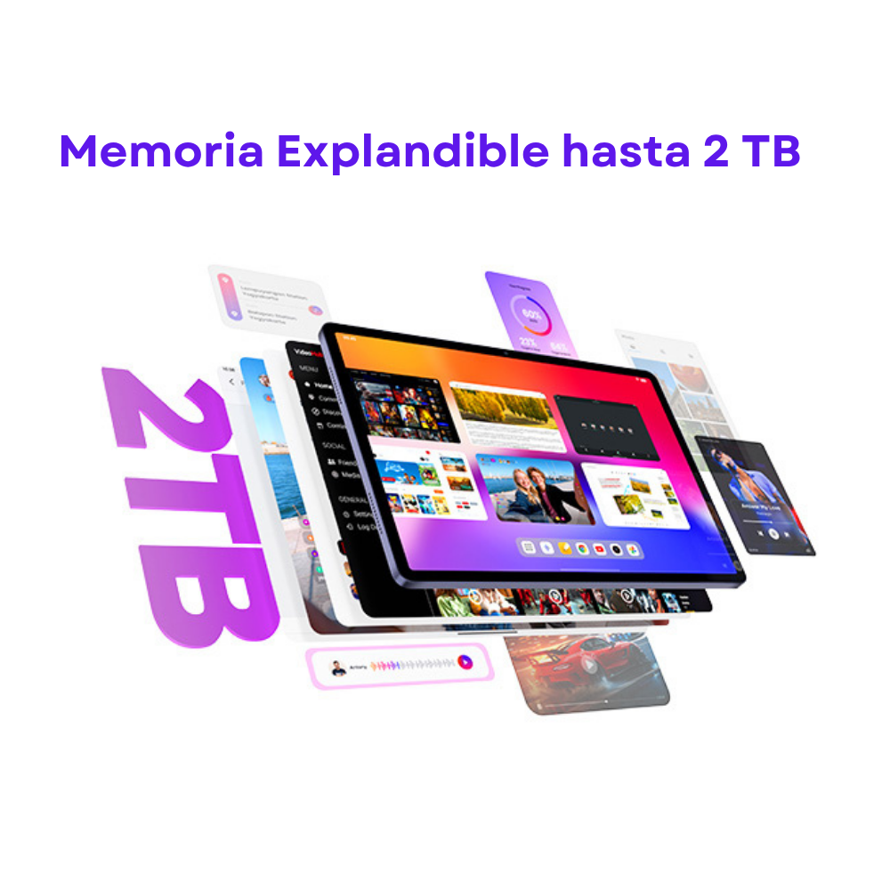 Tablet TCL A1 Plus 128GB + 6GB Lápiz + Flip Case + Teclado-5