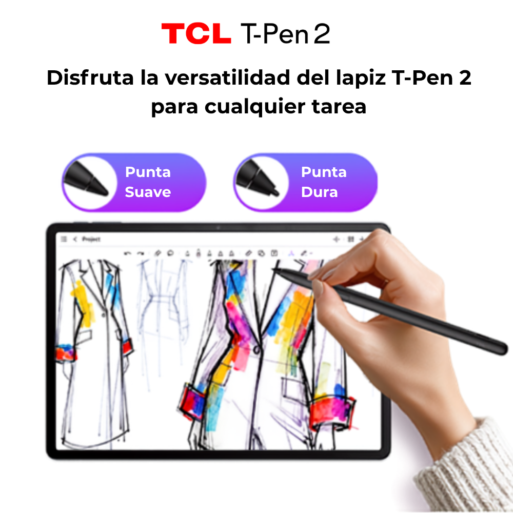 TAB A1 Plus 128GB / 6GB Octa Core 12.2" 2.4k 120Hz + Lapiz + Teclado-8