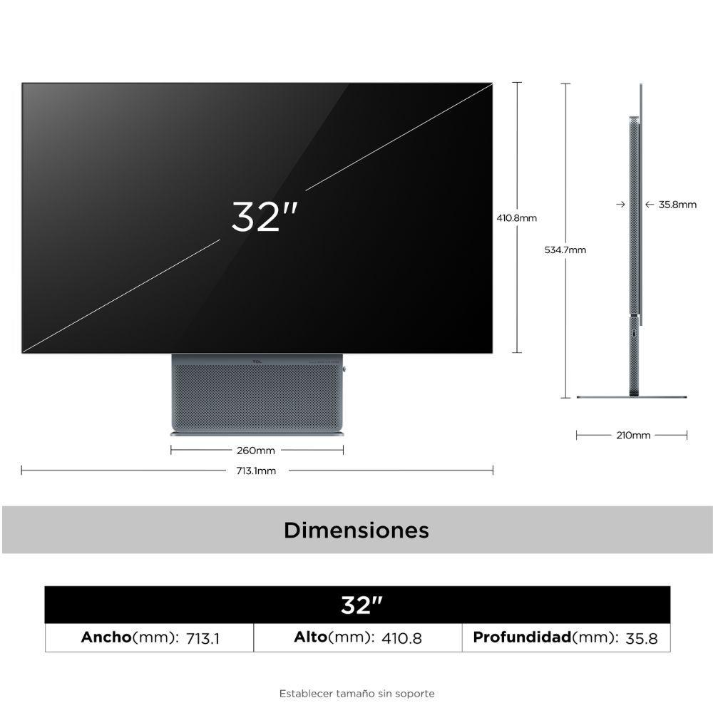 Monitor Gamer TCL 32" OLED 32X3A 4K 240Hz-2