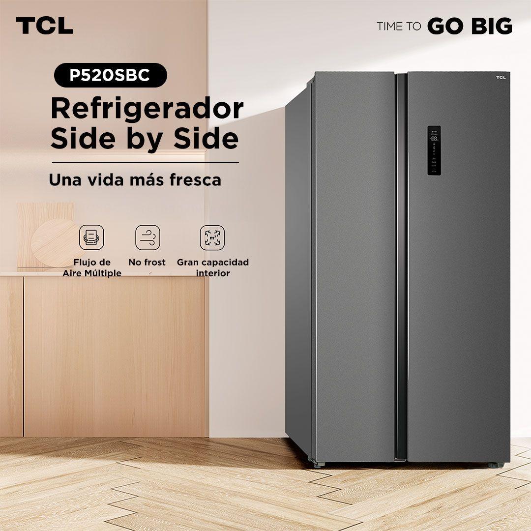 Refrigerador Side By Side TCL 488L P520SBS-3