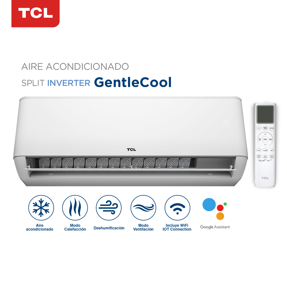 Aire acondicionado Split Inverter Frío/Calor 18000 BTU WIFI-8