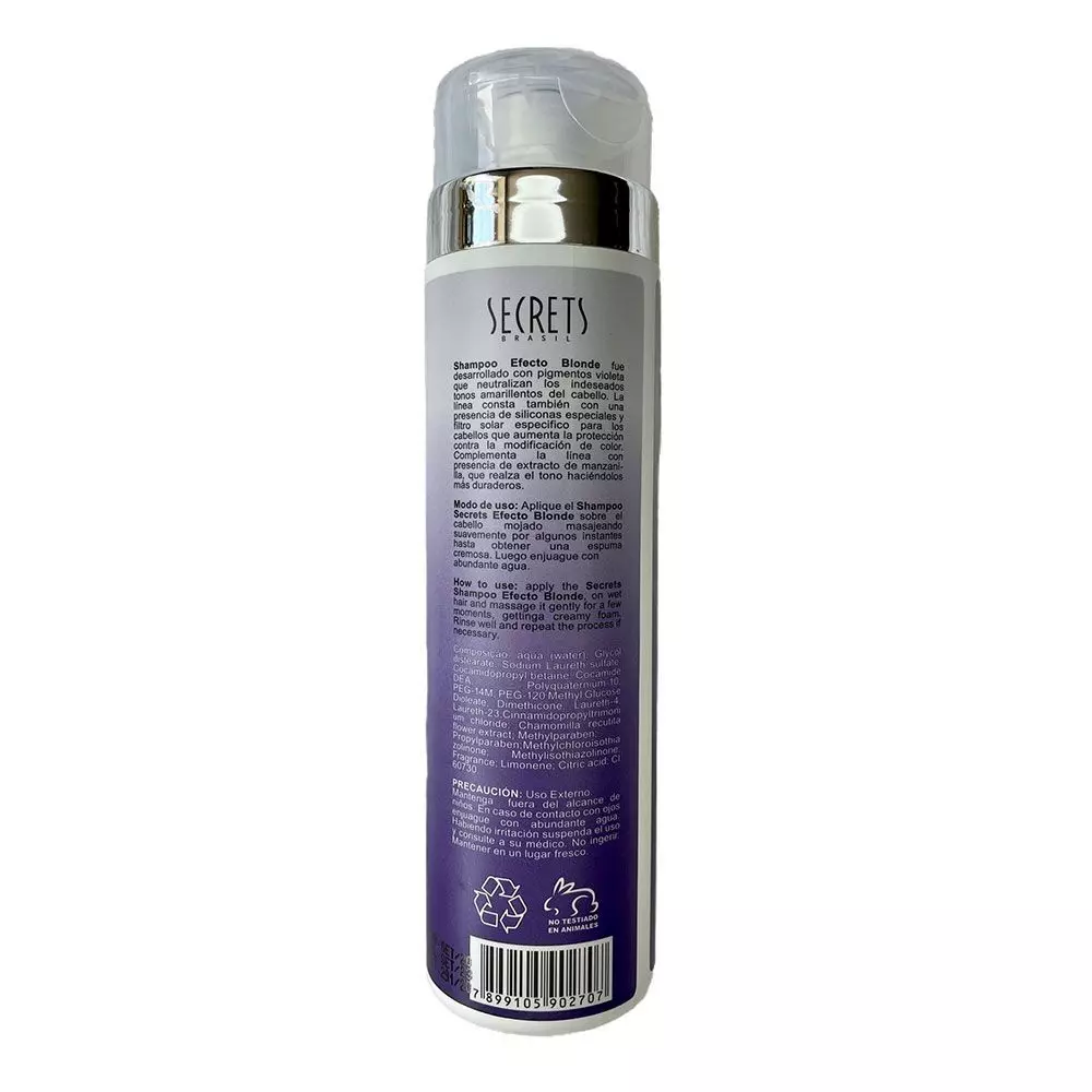 SHAMPOO MATIZANTE BRILLO PODEROSO SECRETS 300 ML-1