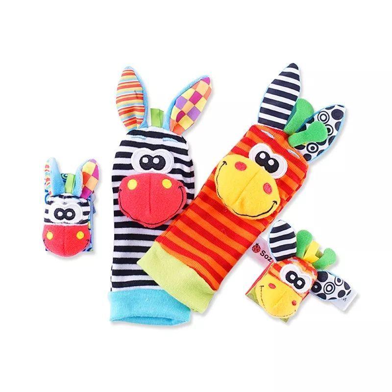 SONAJERO PARA MANOS Y PIES PARA ESTIMULAR BEBES -1