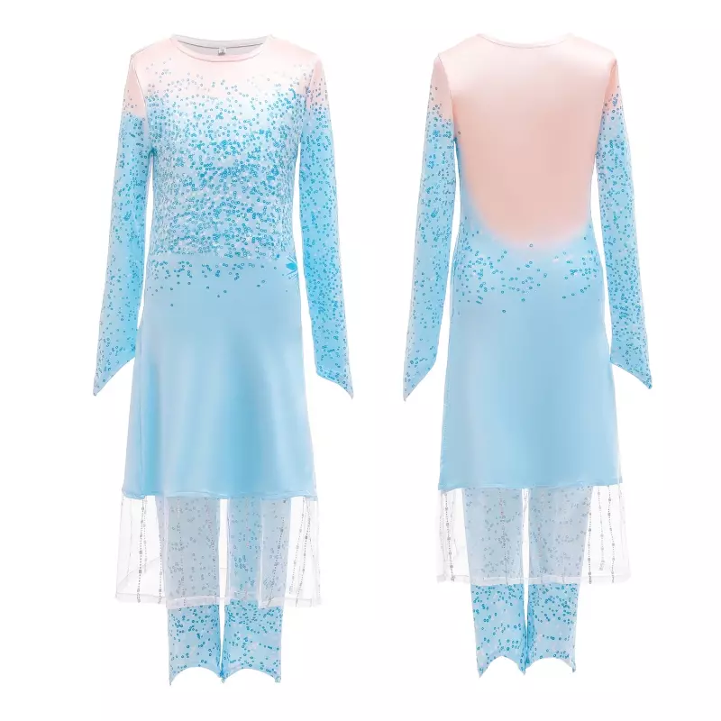 DISFRAZ ELSA CON CALZAS FROZEN 2-0