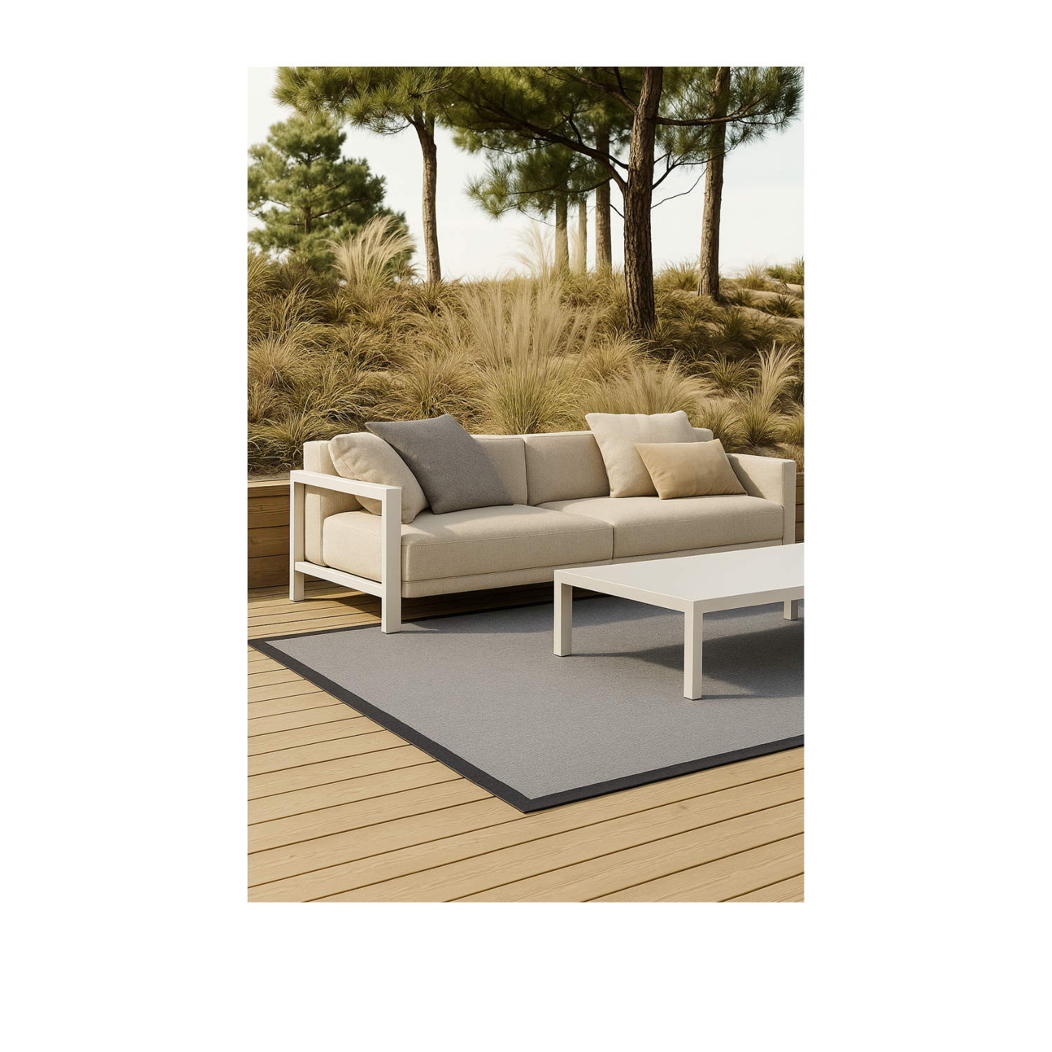 ALFOMBRA Zuma 3 x 2 mts borde negro-2