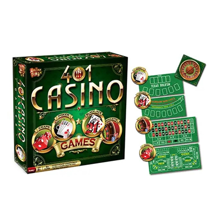 JUEGO DE CASINO 4 EN 1-0