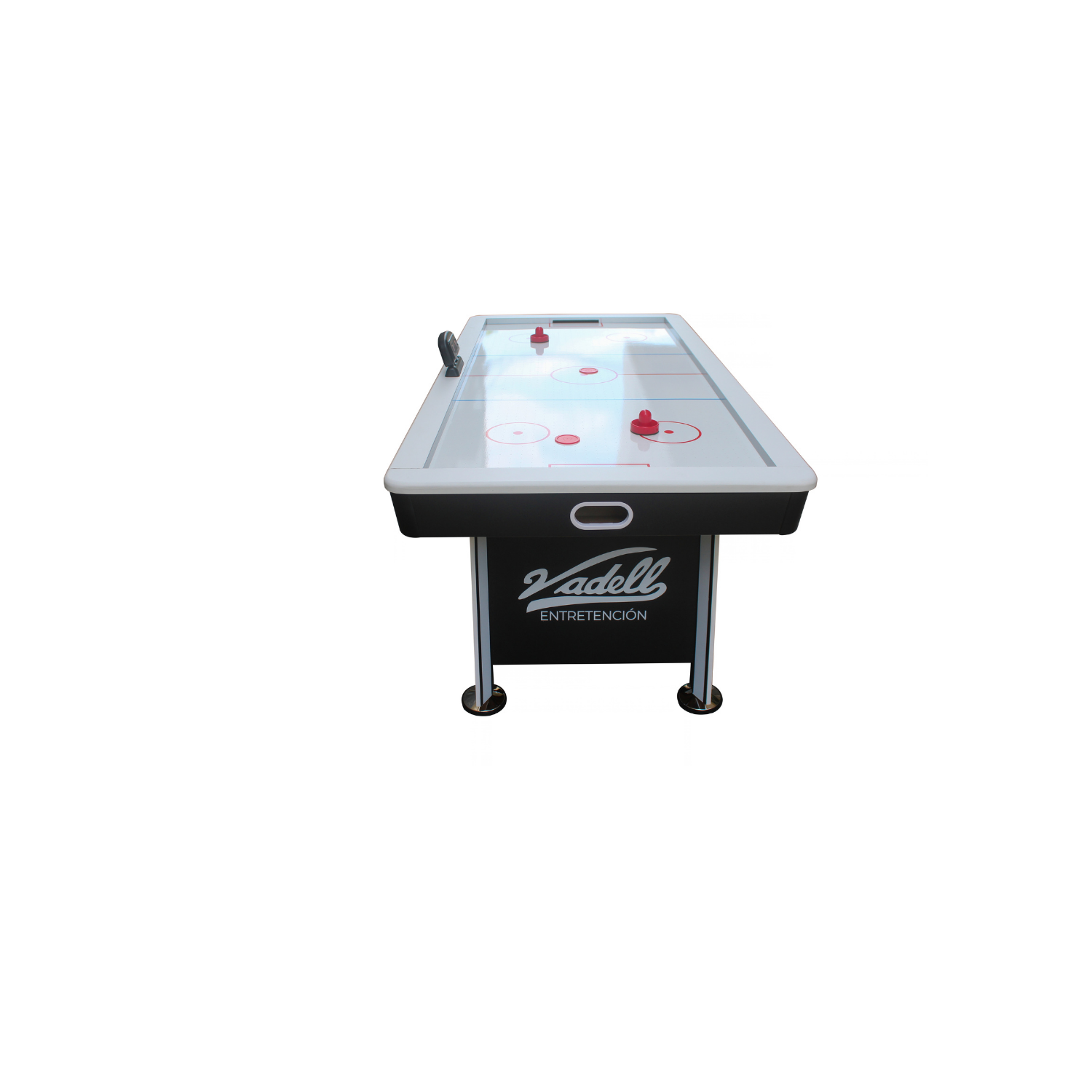 Mesa Air Hockey L con Marcador Electronico-1