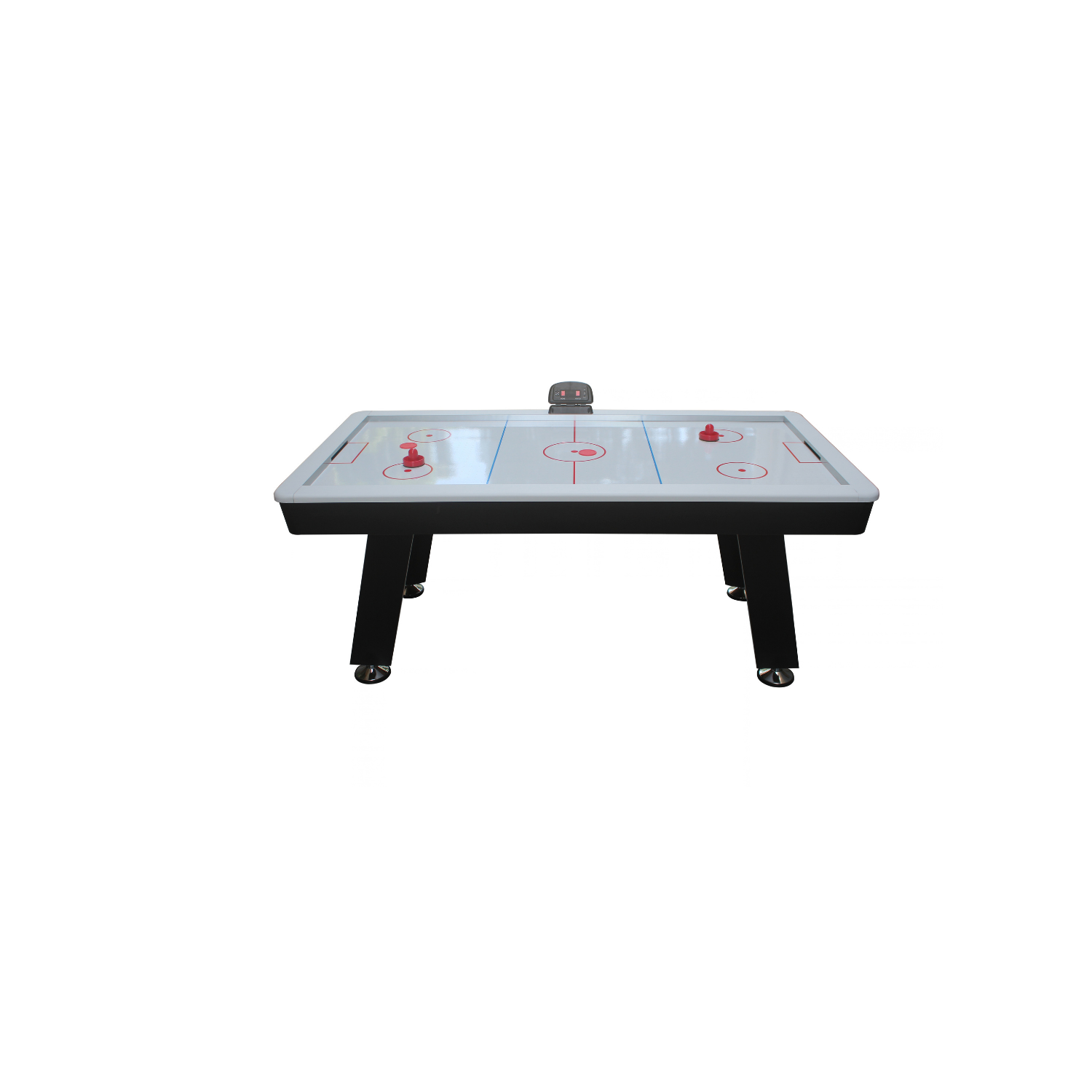 Mesa Air Hockey L con Marcador Electronico-2