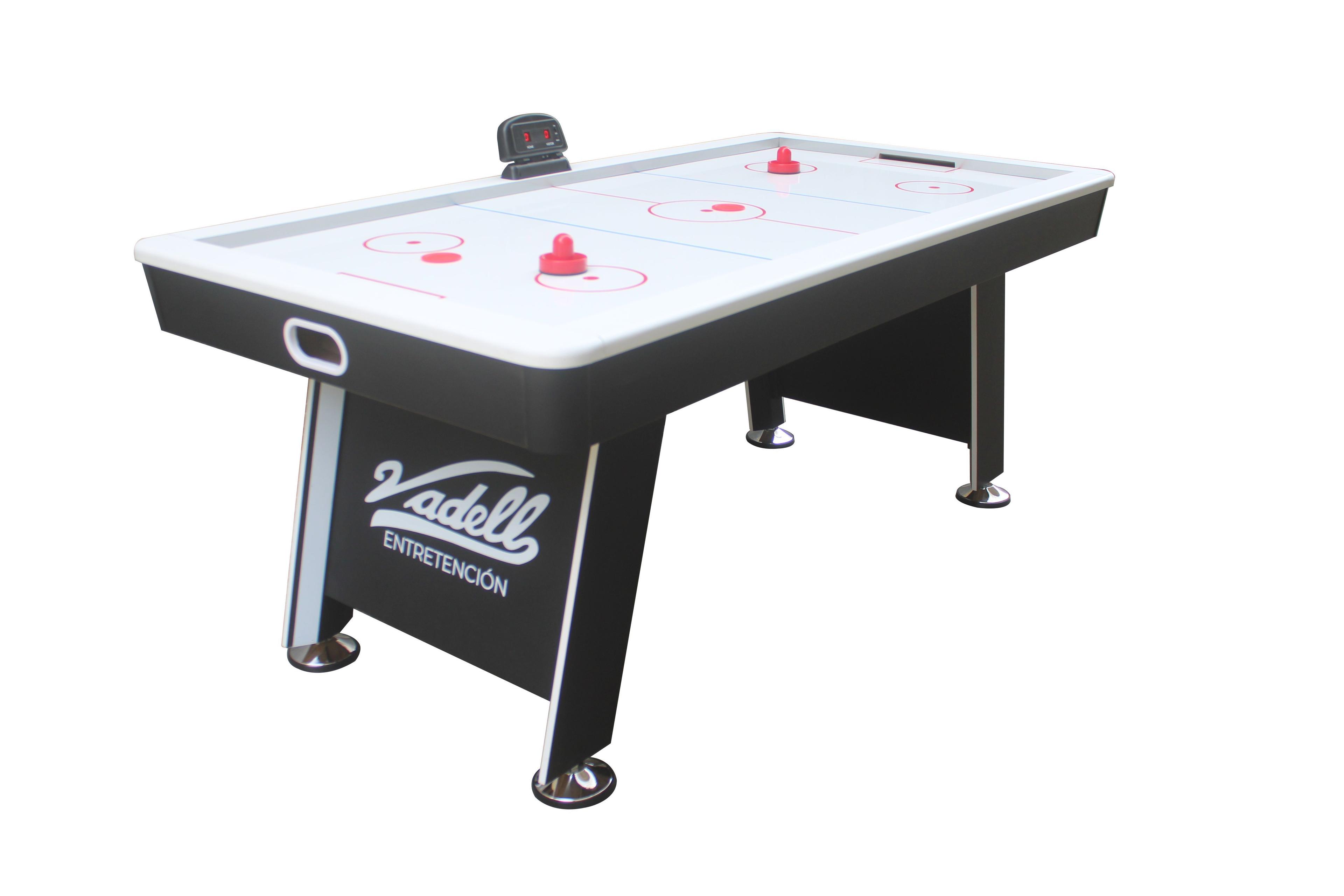 Mesa Air Hockey L con Marcador Electronico-0
