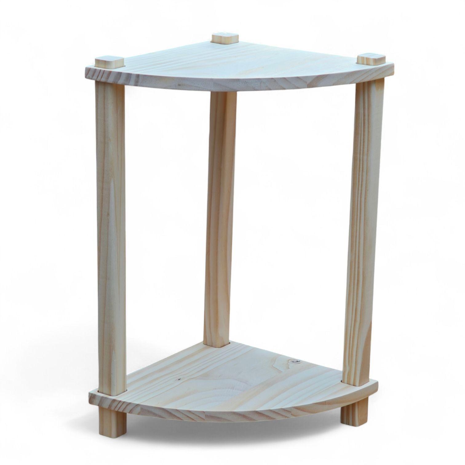 Mesa Lateral Esquina 46x60 cm Natural-1