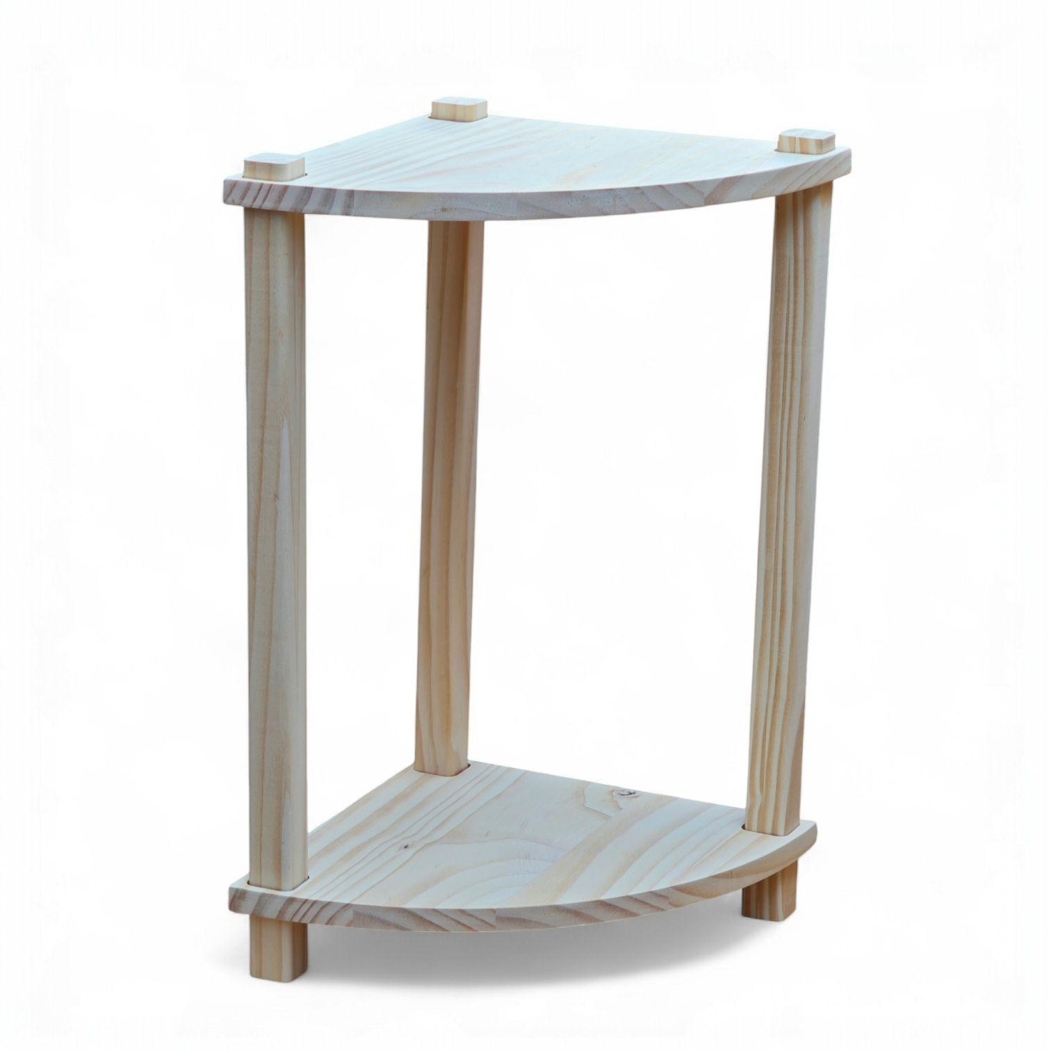 Mesa Lateral Esquina 46x60 cm Natural-2