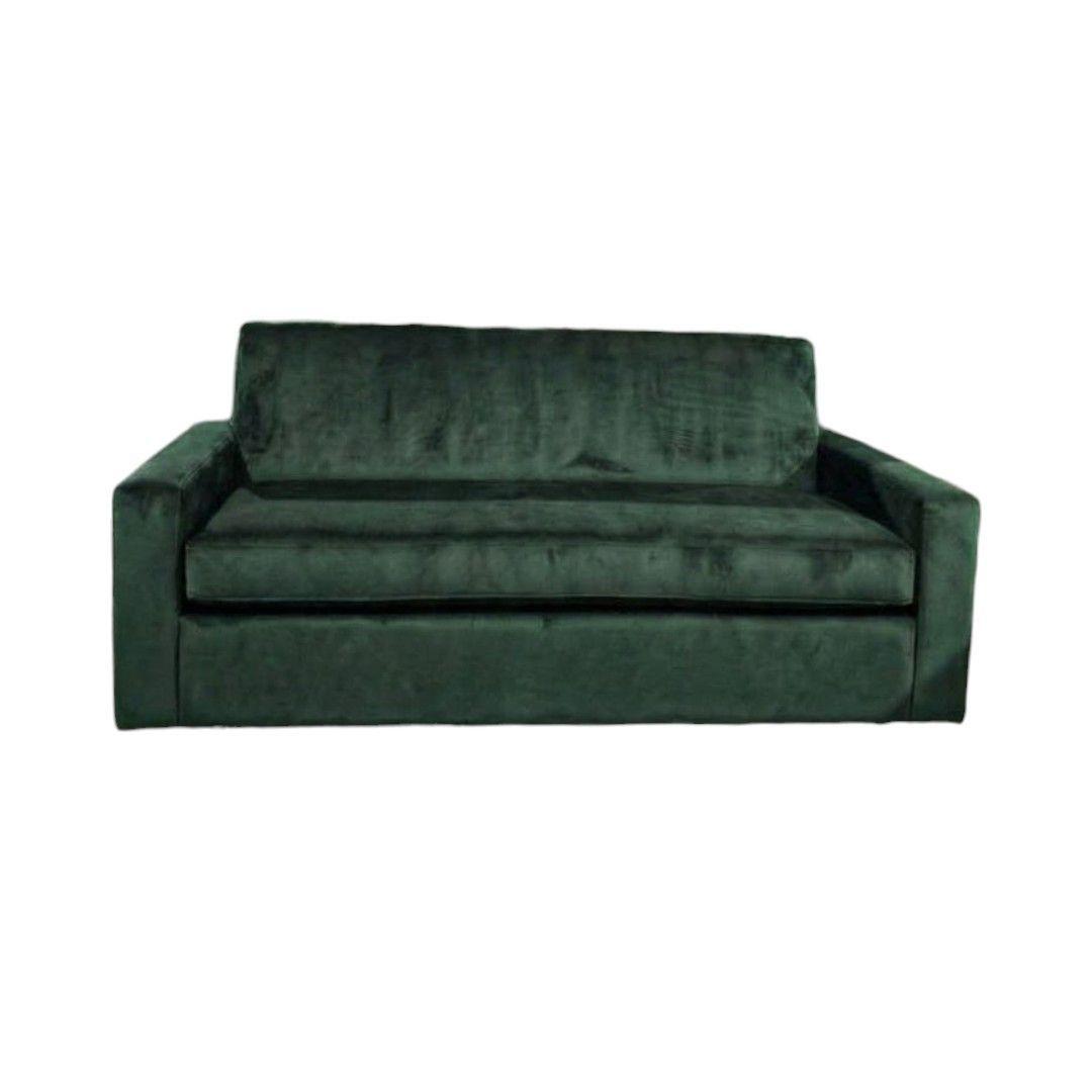 SOFA CAMA MILANO TRES POSICIONES FELPA VERDE-4