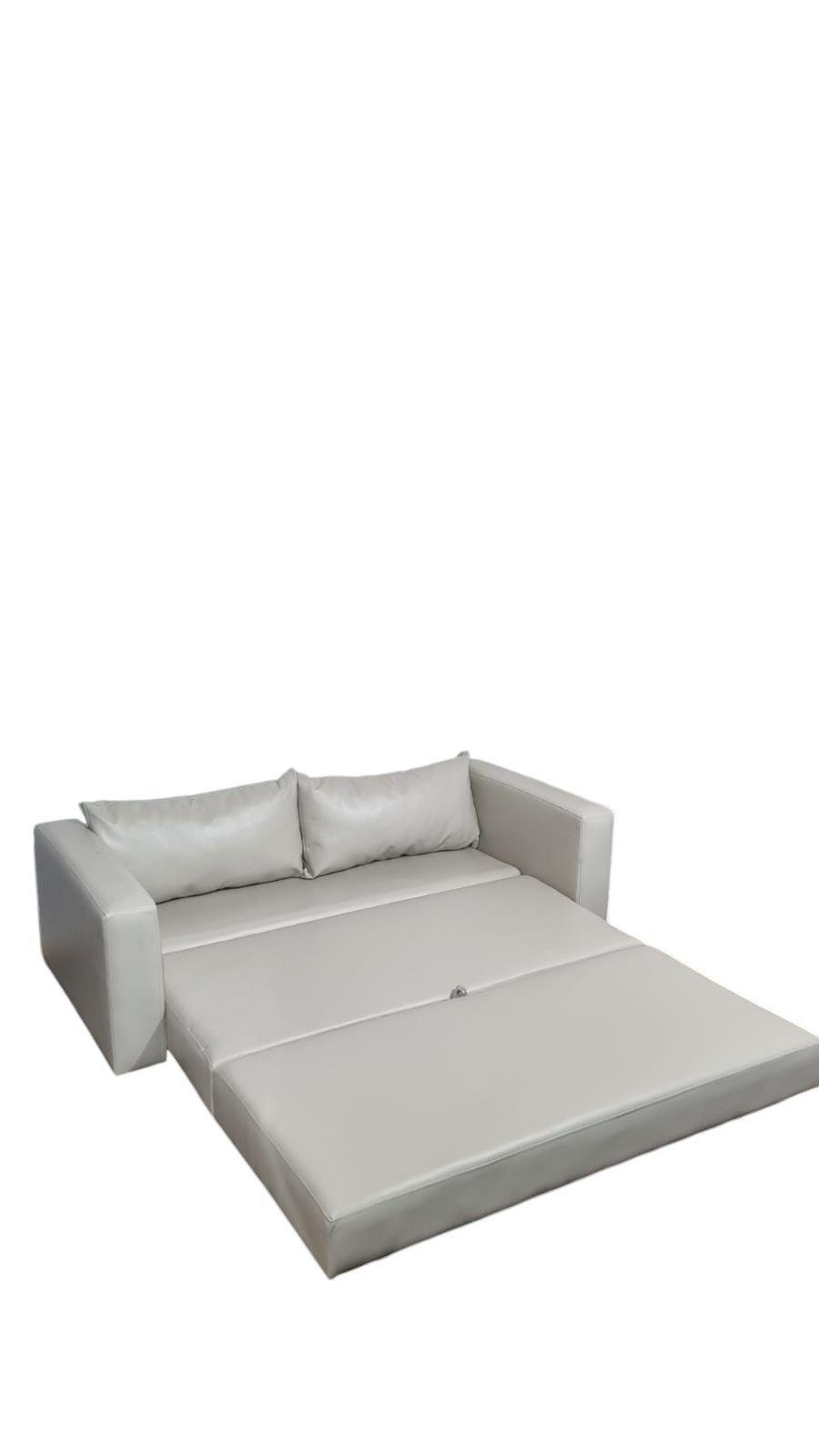SOFA CAMA MULTIFUNCIONAL ECOCUERO BEIGE-5