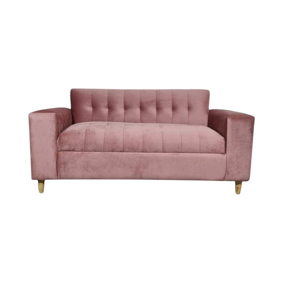 SOFA DOS CUERPOS FELPA PALO ROSA -0