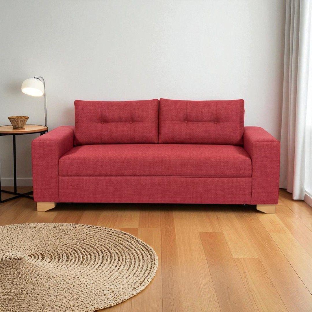 SOFA PARIS DOS CUERPOS LINO ROJO-2