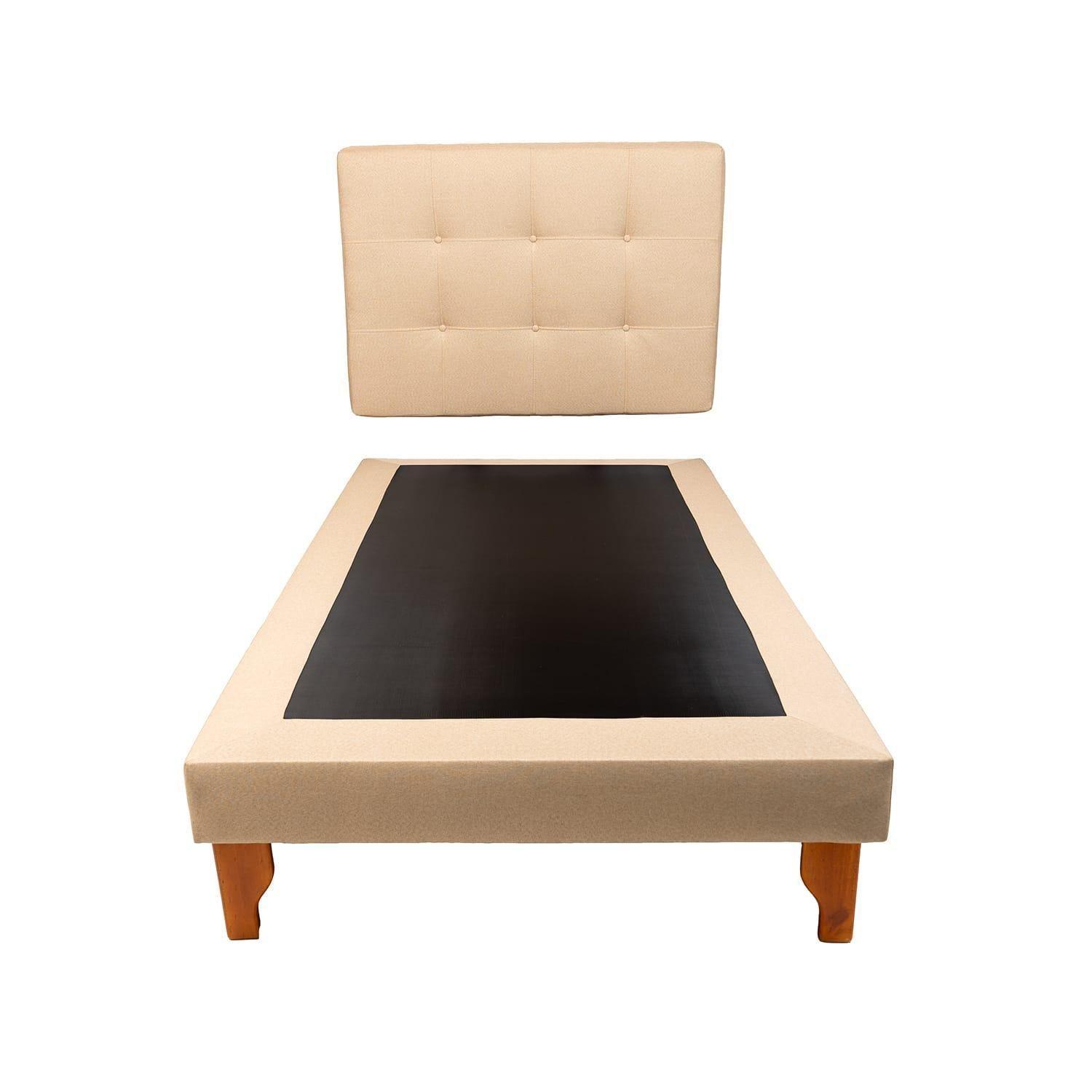 CAMA PLAZA Y MEDIA LINO BEIGE-1