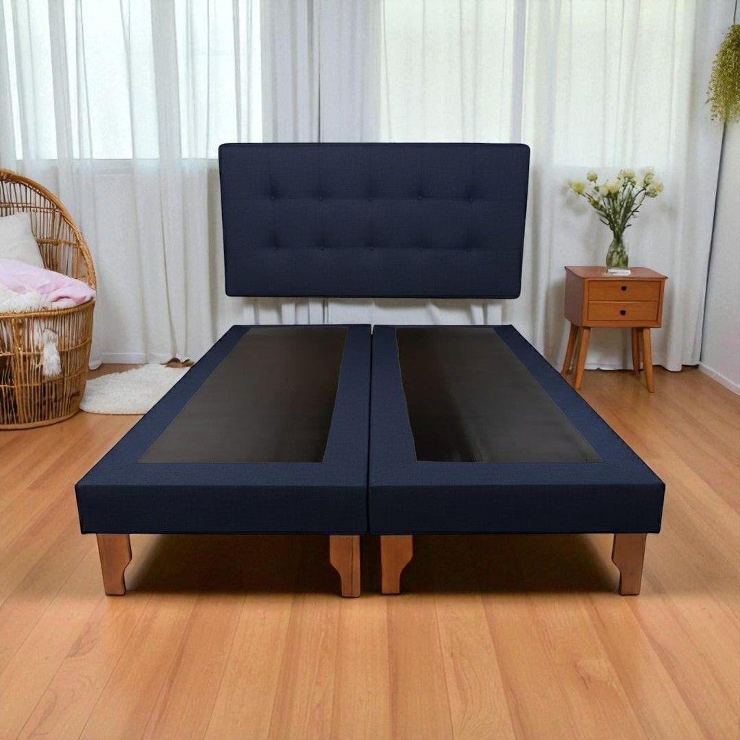CAMA KING LINO AZUL-3