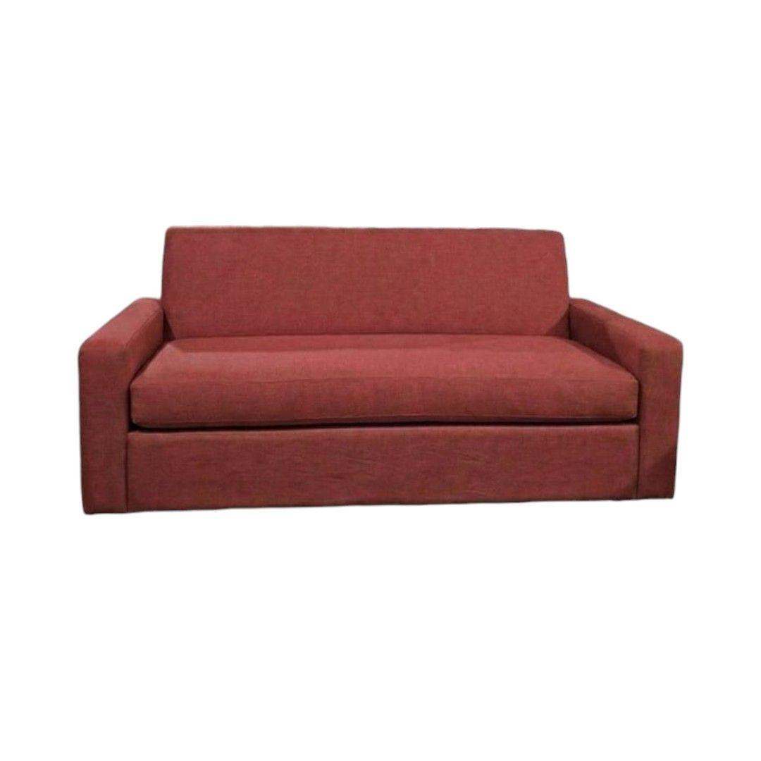 SOFA CAMA MILANO TRES POSICIONES LINO ROJO-4