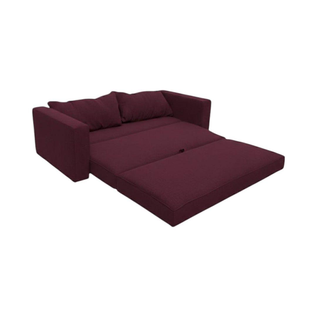SOFA CAMA MULTIFUNCIONAL LINO ROJO BURDEO-2