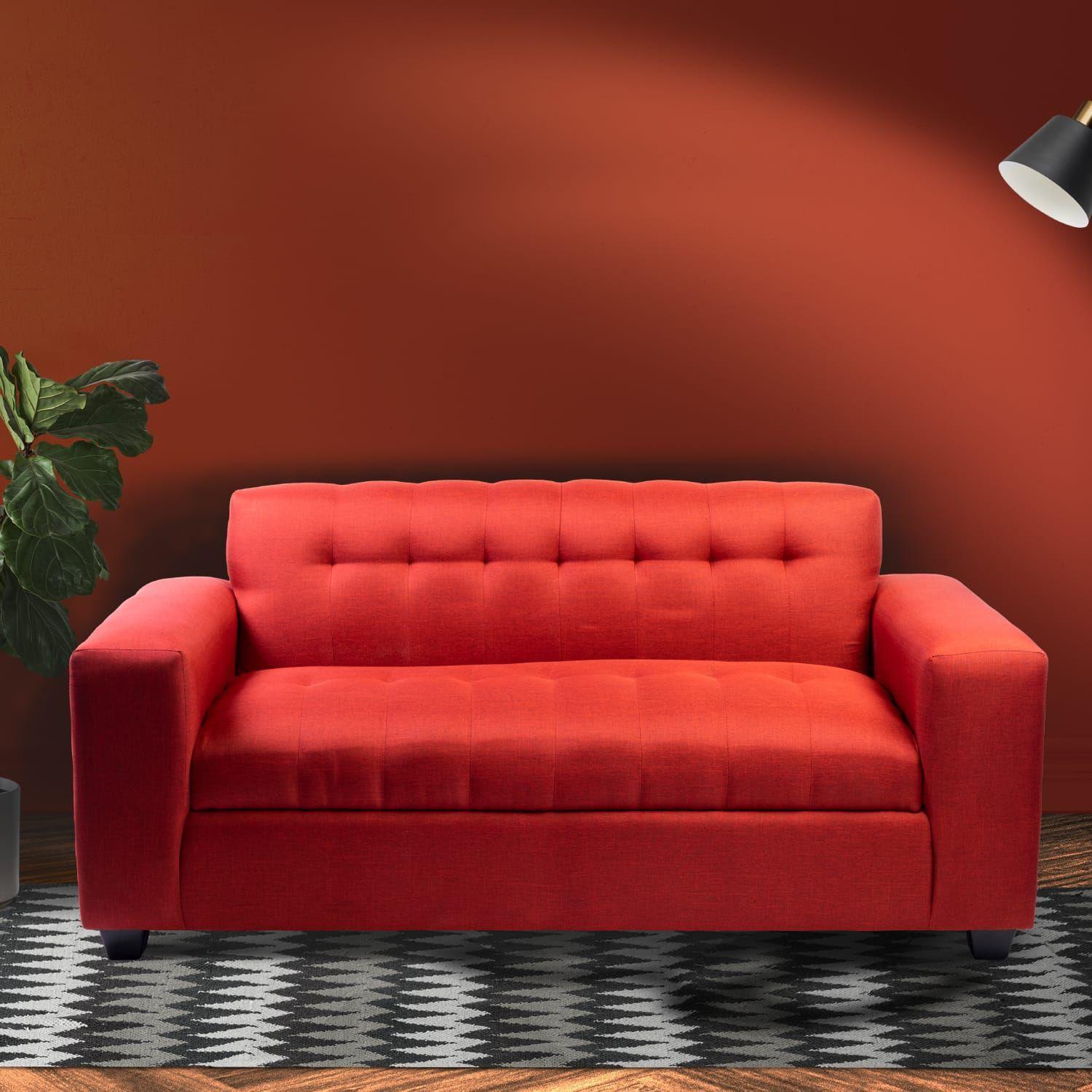 SOFA DOS CUERPOS LINO ROJO-2